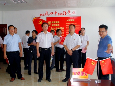 梁山縣委常委、組織部部長(zhǎng)王建一行蒞臨天意機(jī)械調(diào)研
